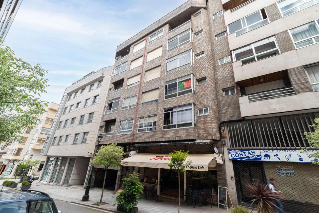 Moderno Apartamento Con Parking Vigo Exterior foto